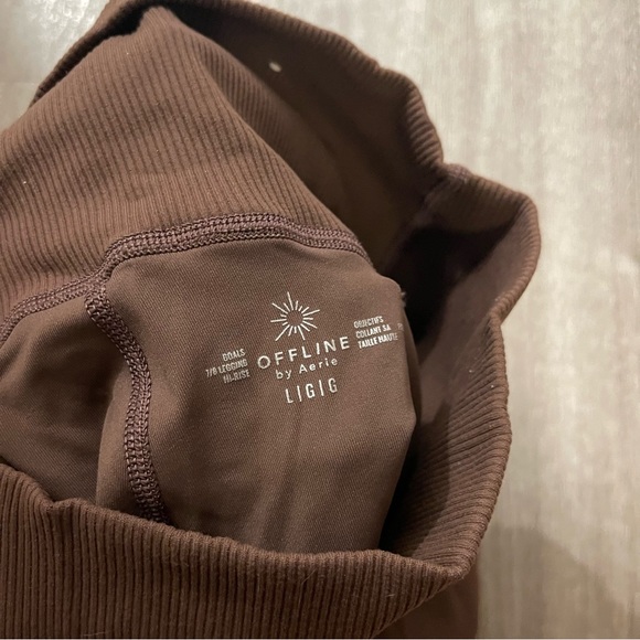 aerie brown leggings - Picture 2 of 2